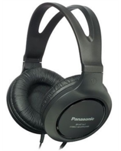 Наушники полноразмерные Panasonic RP-HT161E-K Черные (Black)