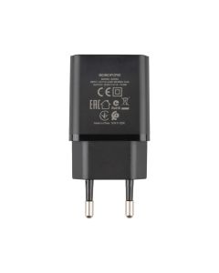 Зарядное устройство Borofone BA52A 2.1A + кабель Micro-USB Черный (Black)