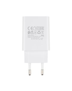 Зарядний пристрій Borofone BA21A QC 3.0 18W + кабель micro-USB Білий (White)