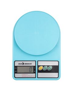 Ваги кухонні SeaBreeze SB-070 Блакитні (Blue)