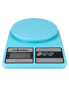 Ваги кухонні SeaBreeze SB-070 Блакитні (Blue)
