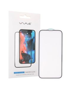 Захисне скло для iPhone 14 Pro WAVE Edge to Edgel Чорне (Black)