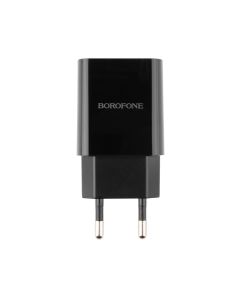 Зарядное устройство Borofone BA53A Powerway 2USB 2.1A + кабель Micro-USB Черный (Black)