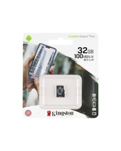 Карта памяти MicroSD Kingston Canvas Select Plus 32Gb Class 10 A1