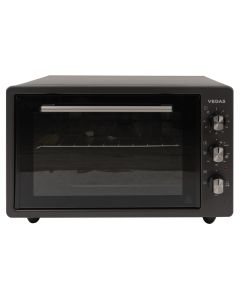 Електропіч Vegas VEO-6645B Чорна (Black)