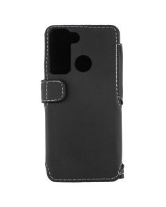 Чехол кейс для TECNO Camon 18P Status Case Магнит Черный (Black)