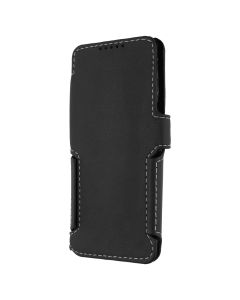 Чехол кейс для TECNO Camon 18P Status Case Магнит Черный (Black)