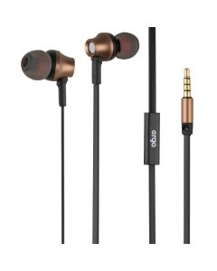 Навушники з мікрофоном Ergo ES-290i Бронзові (Bronze)