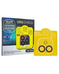 Защитное стекло на камеру iPhone 12 Camera Glass Черное (Black)