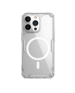 Чохол накладка для iPhone 13 Pro Nillkin Nature Pro Magnetic Прозора (Transparent)