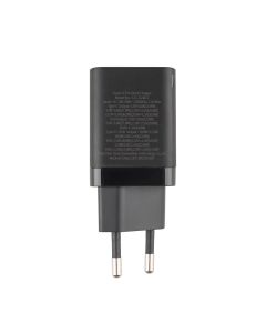 Зарядний пристрій Baseus Super Si Pro Quick Charger Type-C + USB 30W Чорний (Black)