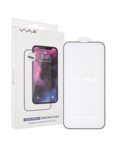 Захисне скло для iPhone 14 Plus WAVE Edge to Edgel Чорне (Black)