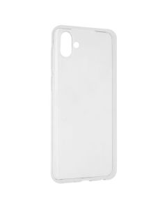 Чехол накладка для Samsung A04 Ультратонкий Прозрачный (Transparent)