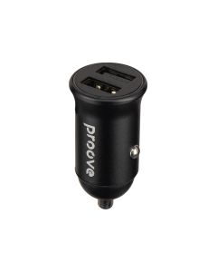 Автомобільний зарядний пристрій Proove Kely Car Charger 2USB 2.4A Чорний (Black)