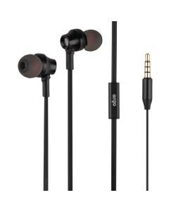 Навушники з мікрофоном Ergo ES-290i Чорні (Black)