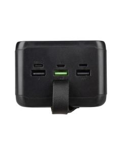 PowerBank 60000 mAh XO PR159 3 USB+Type-C QC&PD3.0 22.5W Черный (Black)