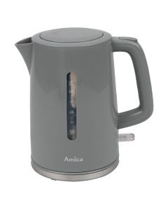 Електрочайник Amica KF1013 steel Сірий (Grey)