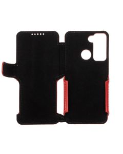 Чохол кейс для TECNO Pop 5 LTE Status Case Магніт Червоний (Red)