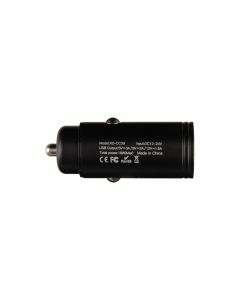 Автомобільний зарядний пристрій XO CC39 single USB QC3.0 18W 3A Чорний (Black)
