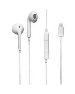 Наушники с микрофоном XO EP3 Lightning Белые (White)