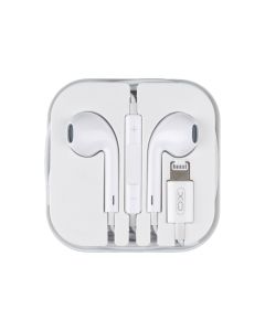 Наушники с микрофоном XO EP3 Lightning Белые (White)