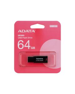 USB Флеш ADATA UV 350 USB 3.2 64Gb Чорна (Black)