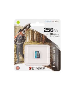 Карта памяти MicroSD Kingston Canvas Go Plus 256Gb Class 10 A2