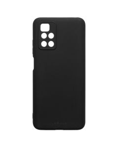 Чехол-накладка для Xiaomi Redmi 10 Skin (матовый ТПУ) MakeFuture Черный (Black)