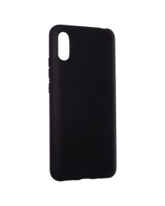 Чехол накладка для Xiaomi Redmi 9A Skin (Matte TPU) MakeFuture Черный (Black)