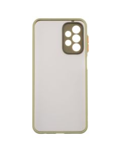 Чехол накладка для Samsung A23 Frame (Матовый PCTPU) MakeFuture Зелёный