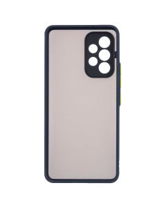 Чохол накладка для Samsung A53 Frame (Matte PCTPU) MakeFuture Синя (Blue)