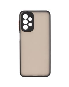 Чохол-накладка для Samsung A23 Frame (Matte PCTPU) MakeFuture Чорна (Black)