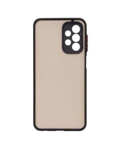 Чохол-накладка для Samsung A23 Frame (Matte PCTPU) MakeFuture Чорна (Black)