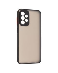 Чохол-накладка для Samsung A23 Frame (Matte PCTPU) MakeFuture Чорна (Black)