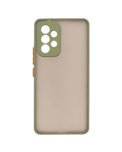 Чохол-накладка для Samsung A53 Frame (Matte PCTPU) MakeFuture Зелена (Green)
