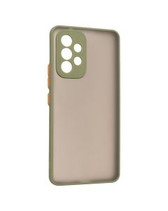 Чохол-накладка для Samsung A53 Frame (Matte PCTPU) MakeFuture Зелена (Green)