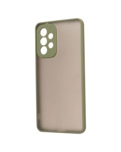 Чохол-накладка для Samsung A53 Frame (Matte PCTPU) MakeFuture Зелена (Green)