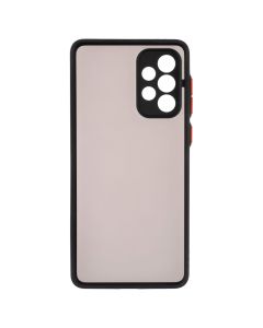 Чехол-накладка для Samsung A73 Frame (Matte PCTPU) MakeFuture Черный (Black)