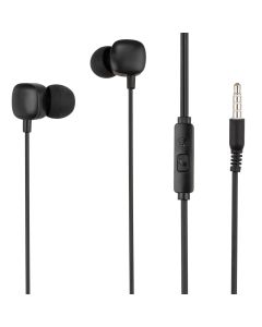 Навушники з мікрофоном Veron VH05 Soft Bass Чорні (Black)