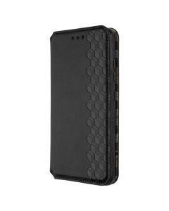 Чехол кейс для Samsung A32 GETMAN Cubic Черный (Black)