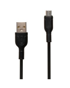 USB кабель XO NB212 2.1A Micro USB 1м Чорний (Black)