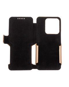 Чохол кейс для TECNO Spark 8C Status Case Магніт Золотий (Gold)