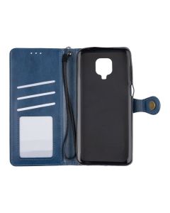 Чехол кейс для Xiaomi Redmi Note 9S/9 Pro GETMAN Gallant Синий (Blue) ---