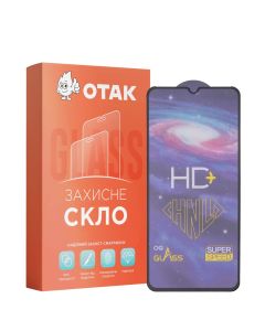 Защитное стекло для Realme 5i/5 3D Черное (Black) KP