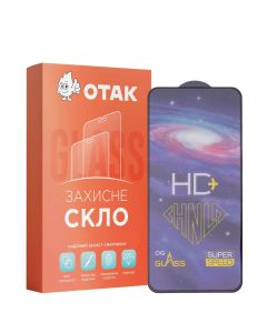 Защитное стекло для Realme 7 Pro 3D Черное (Black) KP