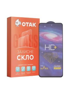 Защитное стекло для Realme 6 Pro 3D Черное (Black) KP