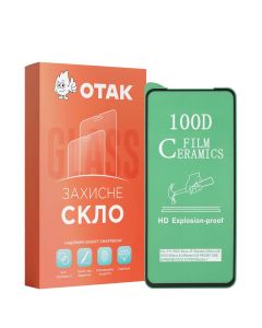 Защитное стекло для Xiaomi Poco F2 Pro Ceramic Черное (Black)