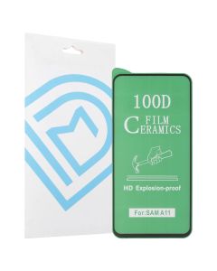 Захисне скло для Samsung A11 DM Ceramic Чорне (Black)