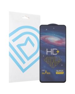 Защитное стекло для Xiaomi Poco F3 3D Черное (Black)