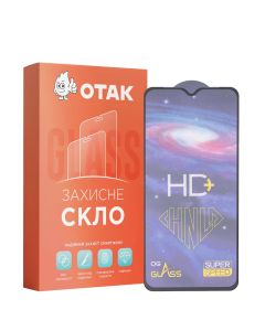 Защитное стекло для Oppo A12 3D Черное (Black) KP